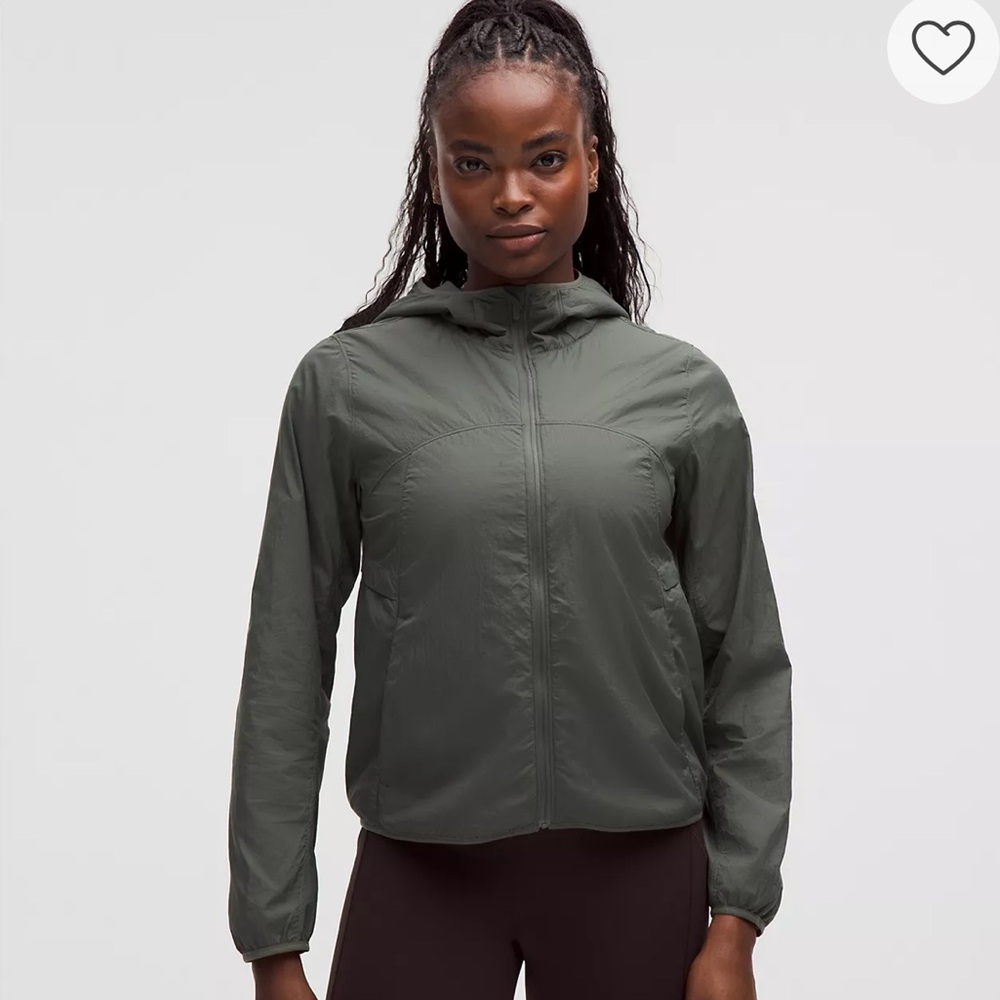 NWT lululemon Women’s InsulEight Cold-Weather Run Shell in green